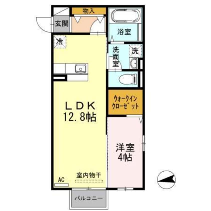 間取図 DEARROOMサチ