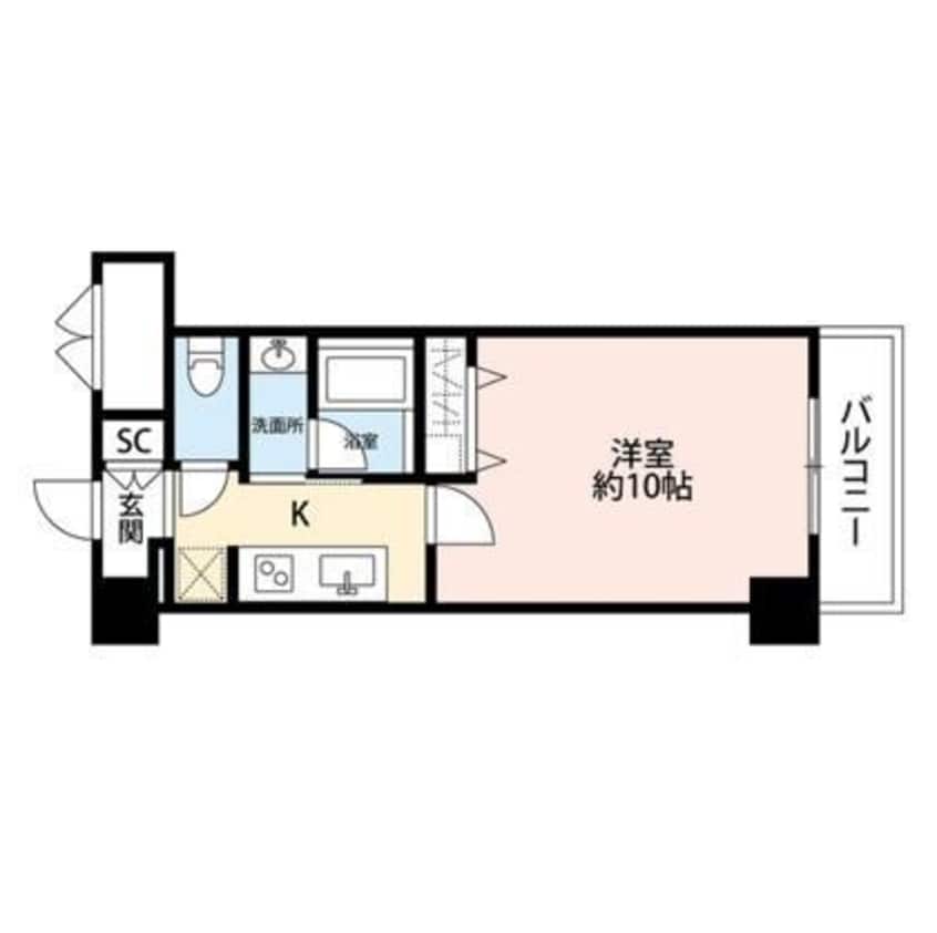 間取図 パークソレイユ３番館