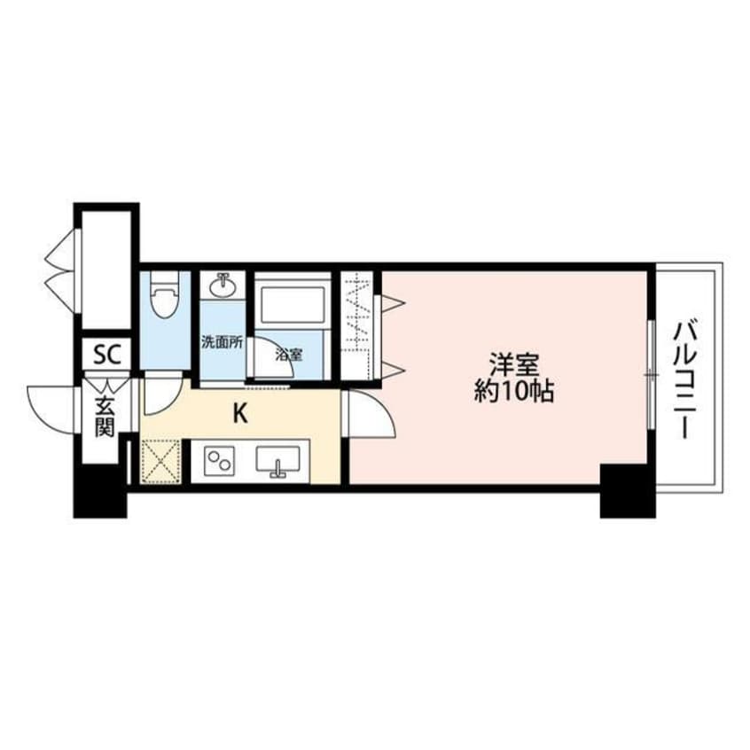 間取図 パークソレイユ３番館