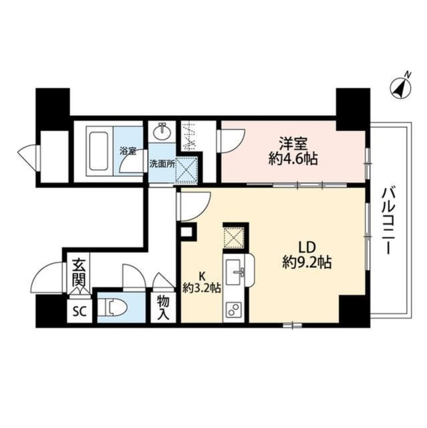 間取図 パークソレイユ３番館