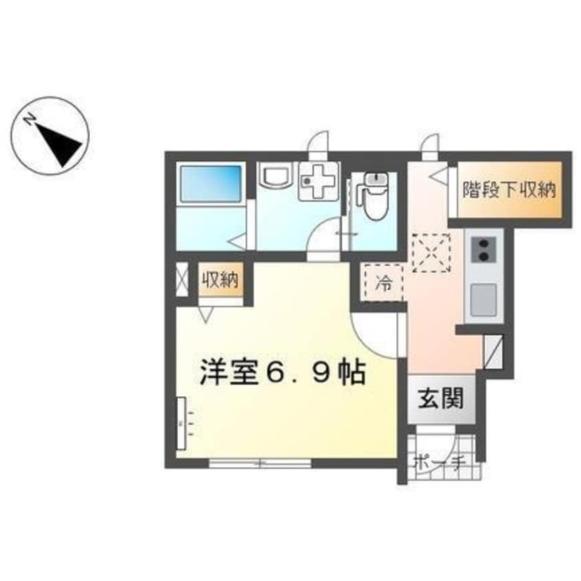間取図 リーセント　カーサ