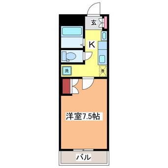 間取図 松原マンション