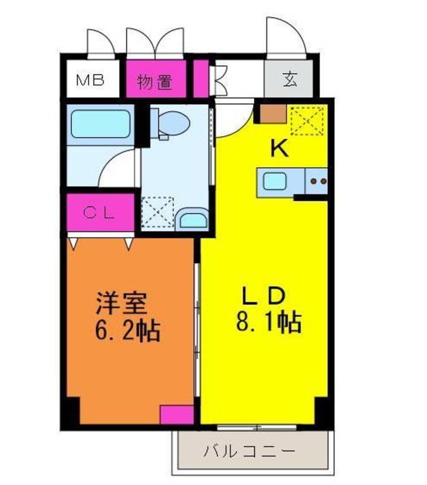 間取図 Kaya sumi topia