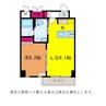 Kaya sumi topia 1LDKの間取り