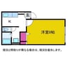 ファミーユ駅南 1Kの間取り