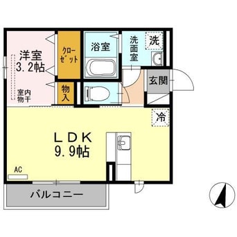 間取図 メゾン・ド・レーヴ