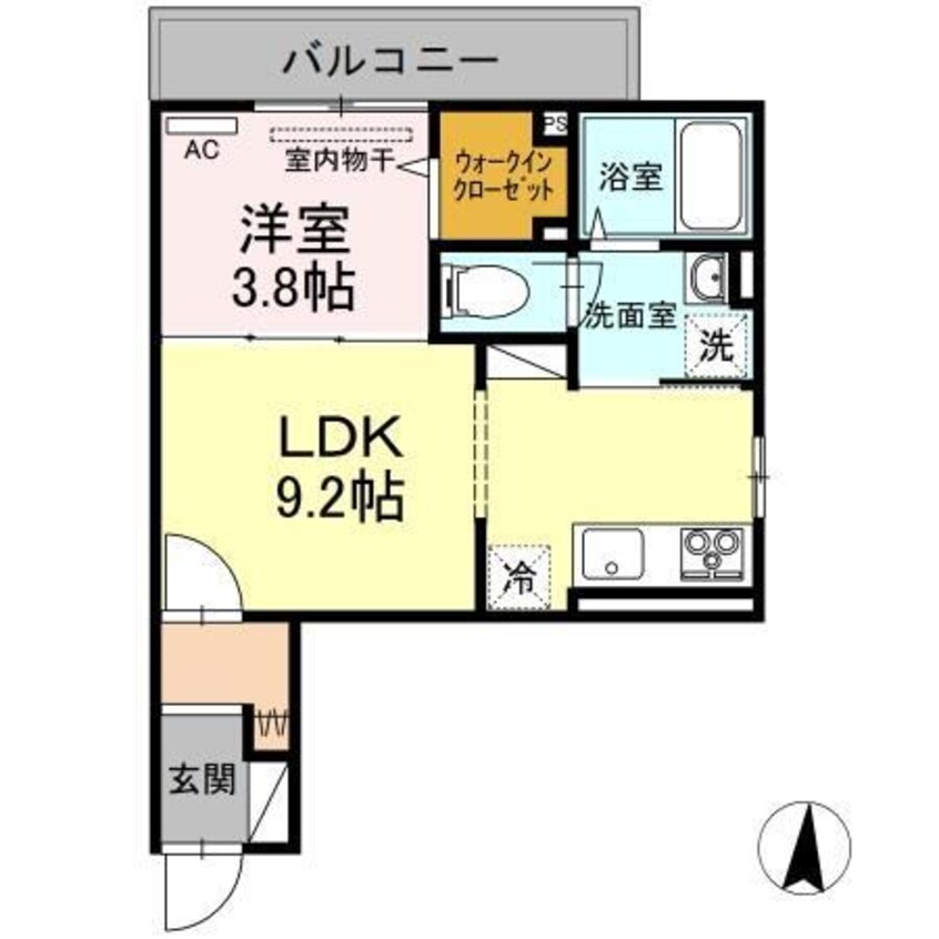 間取図 クロノス天神