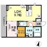コート　テラ 1LDKの間取り