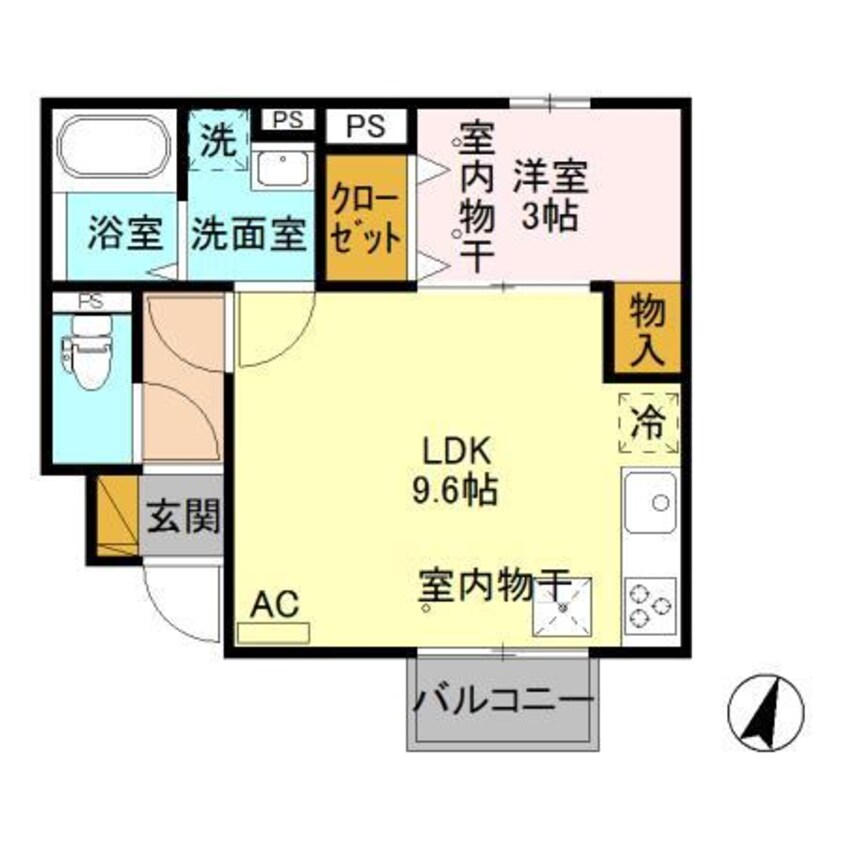 間取図 ビエンナ