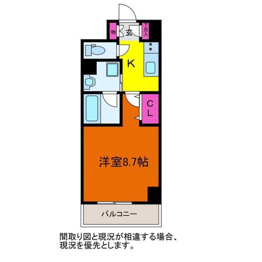 間取図 Ｓ－ＦＯＲＴ新潟笹口