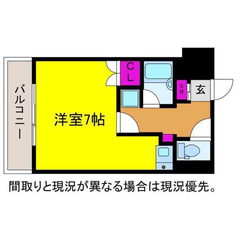 間取図 エクセレント駅南