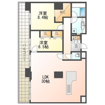 間取図 ザ・プレミア<新潟駅万代>
