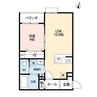 Rooms鐙西 1LDKの間取り