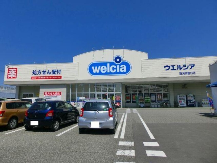 ウエルシア薬局南笹口店(ドラッグストア)まで400m シャーメゾン柊
