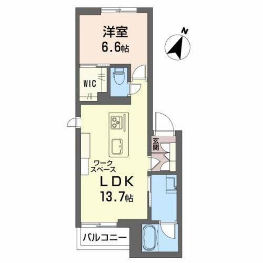 間取図 シャーメゾン・ササ