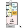 Vent Chatlet 1Kの間取り