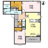 D-ROOMウルズ 2LDKの間取り