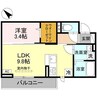 CLASSEUM幸西IV 1LDKの間取り