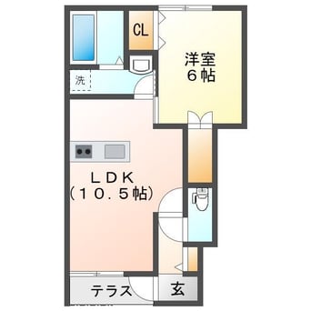 間取図 シャン・ドール
