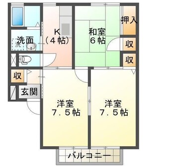 間取図 サンビレッジ