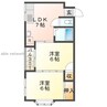 Ｔ＆Ｋ上木戸 2DKの間取り