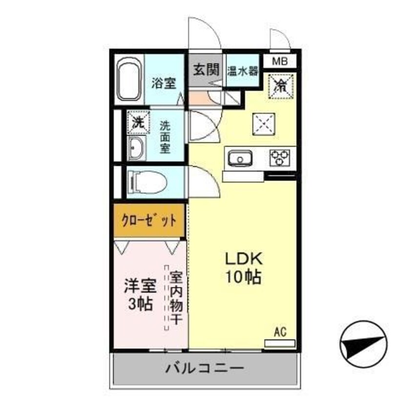 間取図 エスポワール