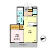 エスポワール 1LDKの間取り