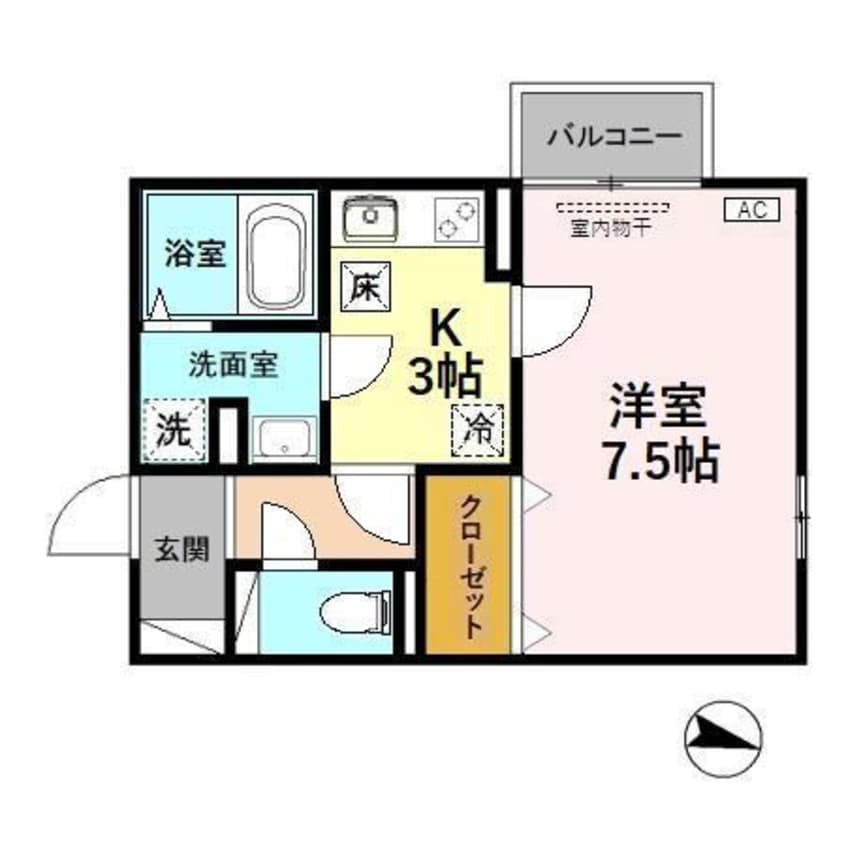 間取図 モーニングビュー