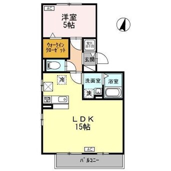 間取図 ロイヤルタウン松崎B