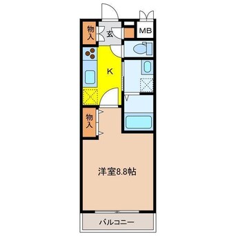 間取図 ファーストクラス空港西