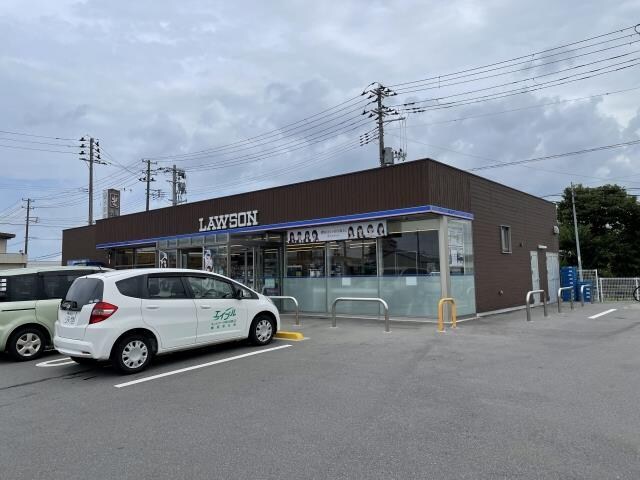 ローソン新潟木工団地店(コンビニ)まで743m ローリエK