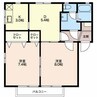 ユニオンハウス 2DKの間取り