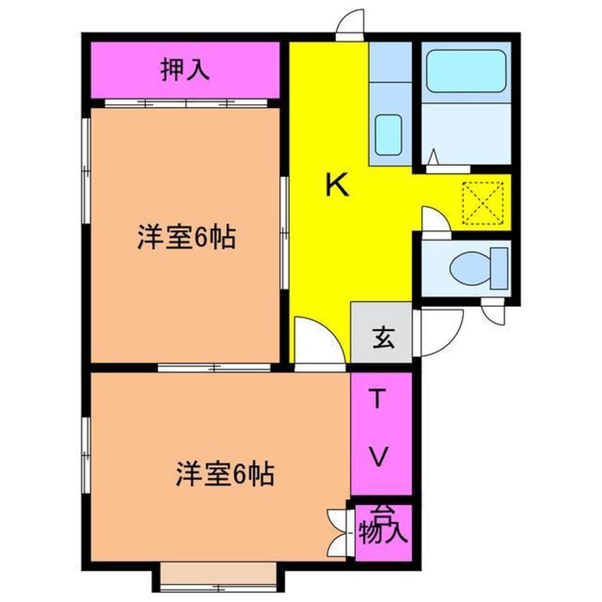 間取図 コートハウスグリーン