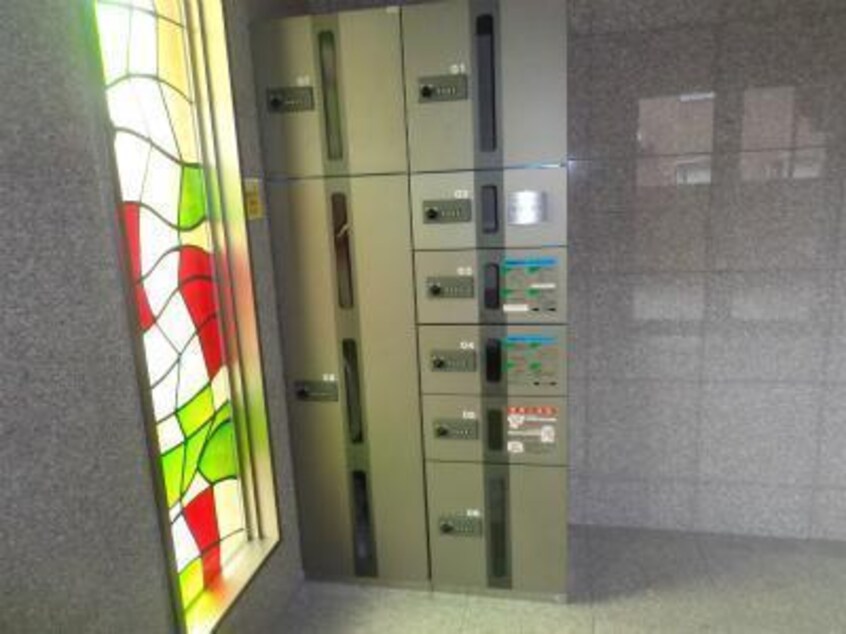 宅配ＢＯＸ設置。 ファーストクラス白新町