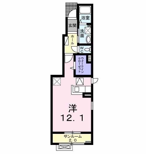 間取り図 セリシール1、2