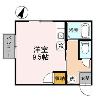 間取図 コーポラス鶴