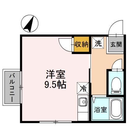 間取り図 コーポラス鶴