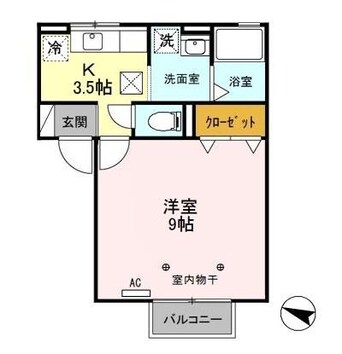 間取図 モア・紫竹