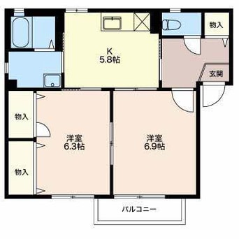 間取図 プリマパーク