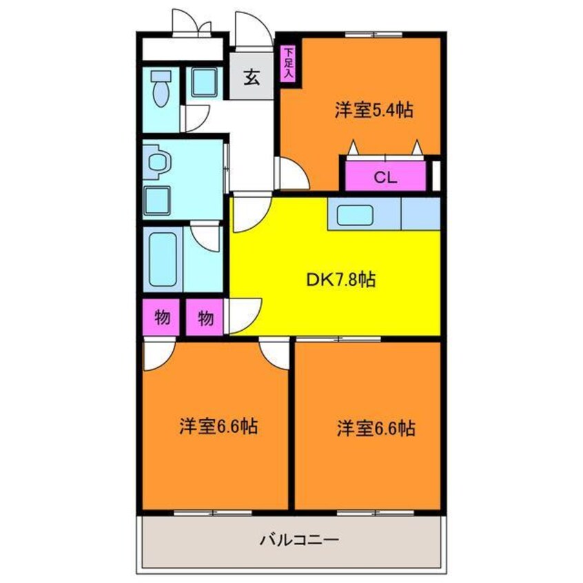 間取図 ウッドベア