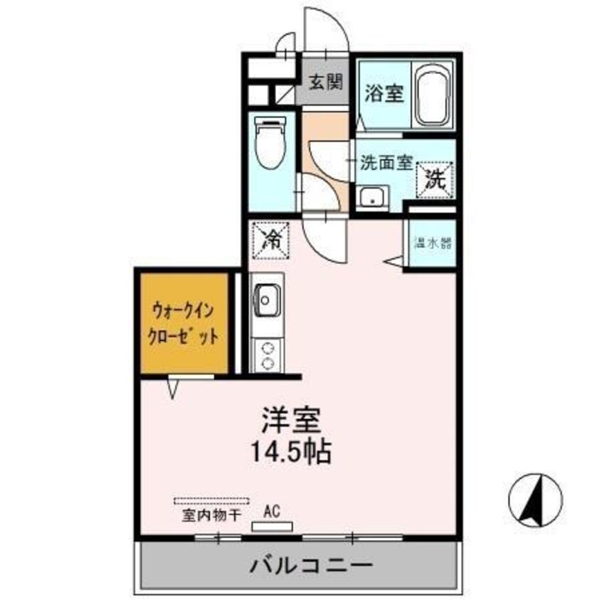 間取図 フローラB