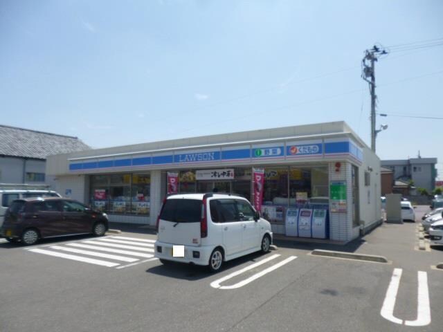 ローソン新潟南紫竹1丁目店(コンビニ)まで754m フレール江南