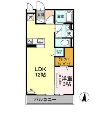 間取図 インペリアルコートA