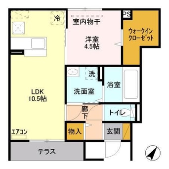 間取図 サンロイヤルＡ