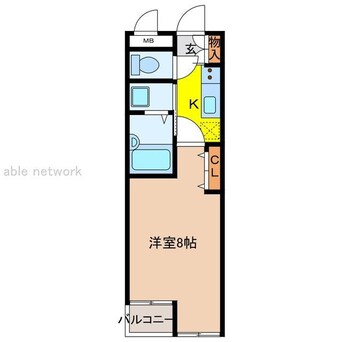 間取図 ファーストクラス豊栄