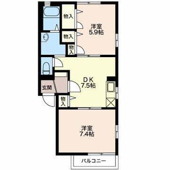 間取図 ビューテラス