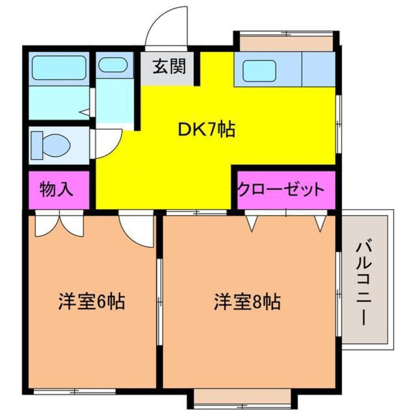 間取図 クレアールI