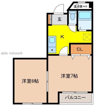 間取図 はなみずき壱番館