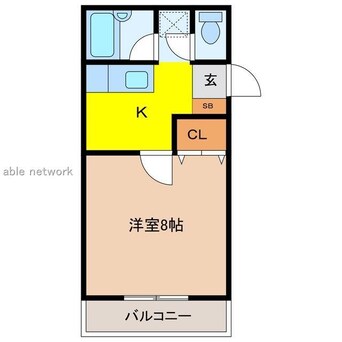 間取図 メゾン・セレナード