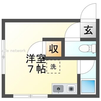 間取図 コーポあゆ